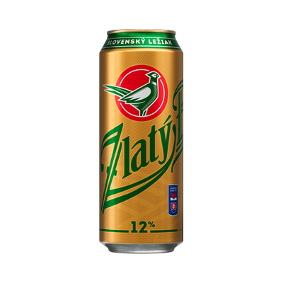 Obrázok ZLATÝ BAŽANT 12% SVETLÉ PIVO 0,5L PLECH
