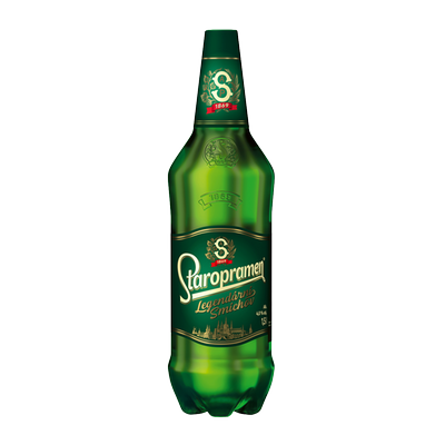 Obrázok STAROPRAMEN 10% SVETLÉ PIVO 1,5L PET