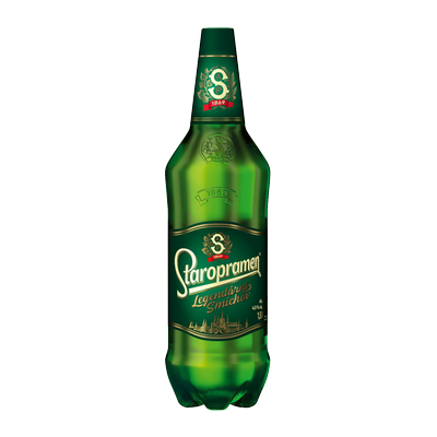 Obrázok STAROPRAMEN 10% SVETLÉ PIVO 1,5L PET