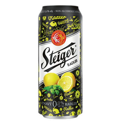 Obrázok STEIGER RADLER CITRÓN TMAVÝ 0,5L PLECH