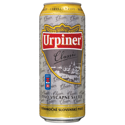 Obrázok URPINER CLASSIC 10% 0,5L PLECH