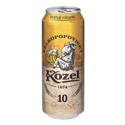 Obrázok VELKOP. KOZEL 10% SVETLÉ PIVO 0,5L PLECH