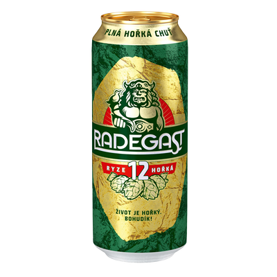 Obrázok RADEGAST 12% SV. PIVO 0,5L PLECH