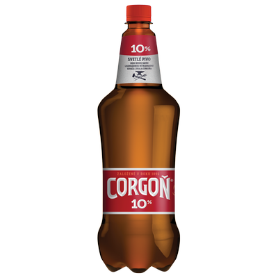 Obrázok CORGOŇ 10% SVETLÉ PIVO 1,5L PET