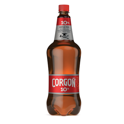 Obrázok CORGOŇ 10% SVETLÉ PIVO 1,5L PET