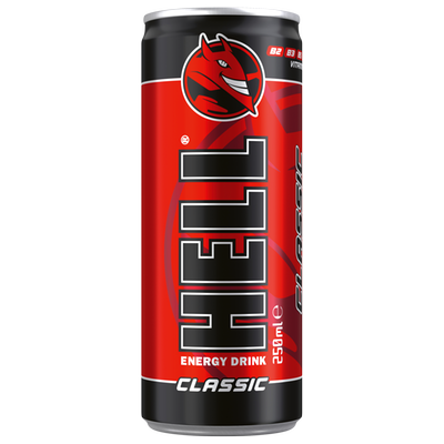 Obrázok HELL ENERGETICKÝ NÁPOJ 250ML PLECH