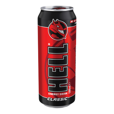 Obrázok HELL ENERGY DRINK 500ML PLECH