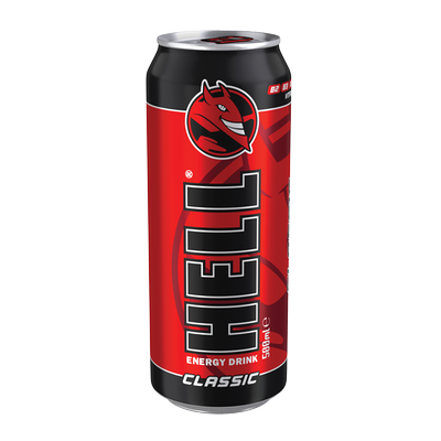 Obrázok HELL ENERGY DRINK 500ML PLECH