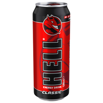 Obrázok HELL ENERGY DRINK 500ML PLECH