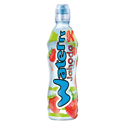 Obrázok KUBÍK WATERRR 0.5L JAHODA PET