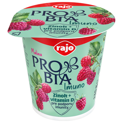 Obrázok RAJO PROBIA IMUNO JOG. MALINA 135G