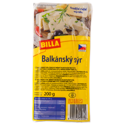 Obrázok BILLA BALSYR 47% 200G