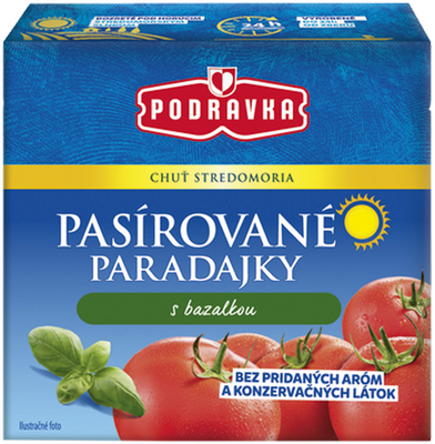 Obrázok PODRAVKA PAS.PARAD.S BAZALKOU 500G