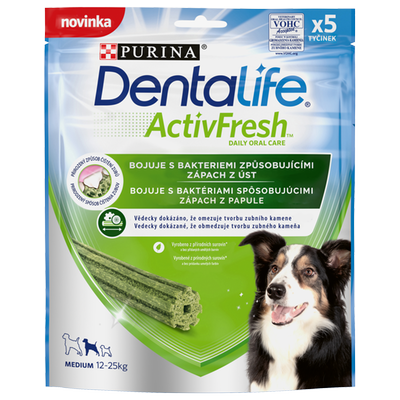 Obrázok DENTALIFE ACTIV FRESH SMALL 7KS 115G