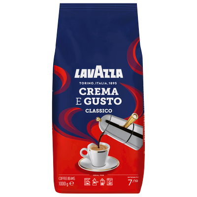 Obrázok LAVAZZA CREMA E GUSTO CLAS. ZRNKO 1KG