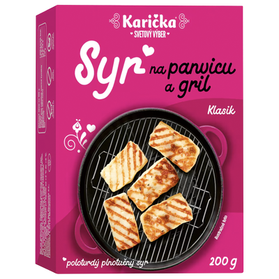 Obrázok KARIČKA SYR NA GRIL TYP HALLOUMI 200G