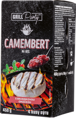 Obrázok GRILL PARTY CAMEMBERT S BRUS.OMÁČ.450G