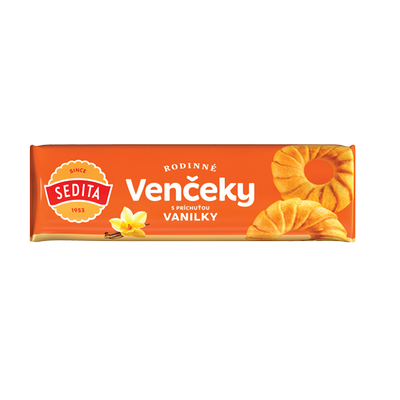 Obrázok RODINNÉ VENČEKY VANILKOVÉ 100G+20%