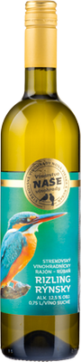 Obrázok NAŠE VINOHRADY RIZLING RÝNSKY 0,75L