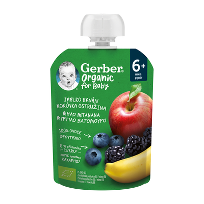 Obrázok GERBER KAPS.ORG.ČERN,ČUČO,JABLKO,BAN.90G