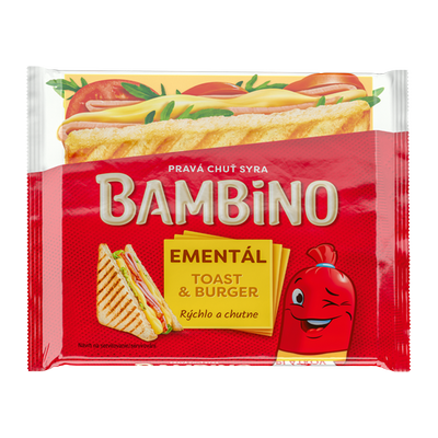 Obrázok BAMBINO TOAST A BURGER EMENTÁL 130G