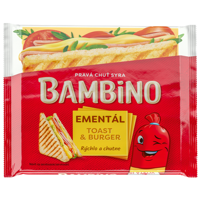 Obrázok BAMBINO TOAST A BURGER EMENTÁL 130G