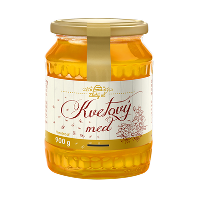 Obrázok MEDAS MED KVETOVÝ ZLATÝ ÚĽ 900G