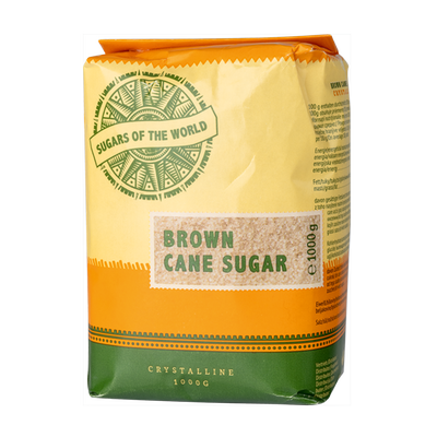 Obrázok SUGAR OF THE WORLD CUKOR HNEDÝ TRST.1KG