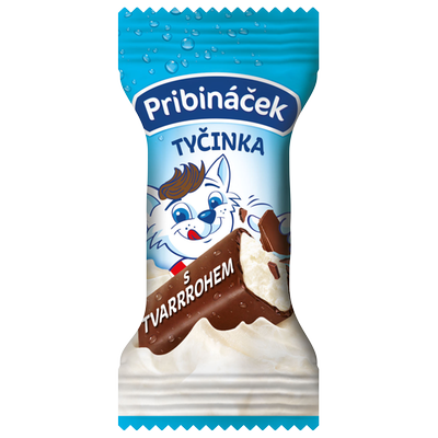 Obrázok PRIBINÁČEK TYČINKA S TVARRROHOM 38G
