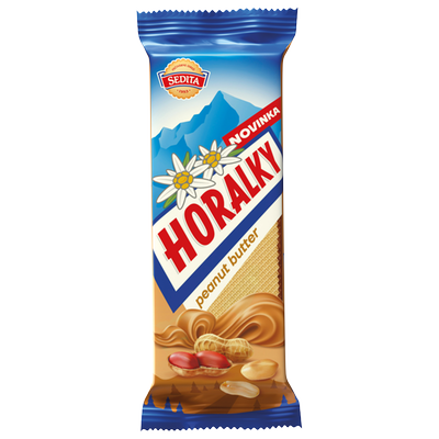 Obrázok HORALKY ARAŠIDOVÉ MASLO OBLÁTKY 50G