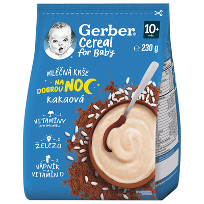 Obrázok GERBER CEREAL ML. KAŠA KAKAO 230G