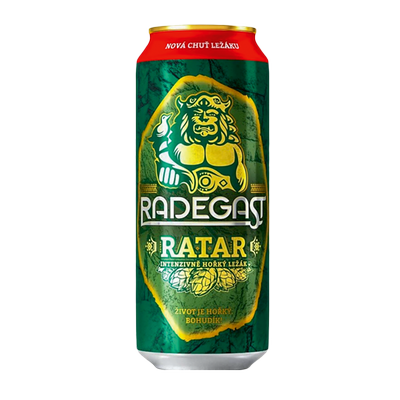 Obrázok RADEGAST RATAR SVETLÉ PIVO 0,5L PLECH