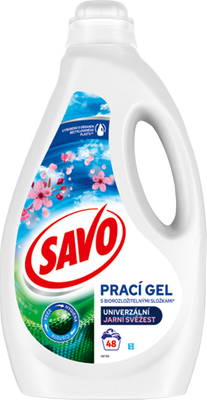 Obrázok SAVO JARNÁ SVIEŽOSŤ PRACÍ GÉL 2,4L 48PD