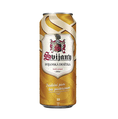 Obrázok SVIJANY 10% SVETLÉ PIVO 0,5L PLECH
