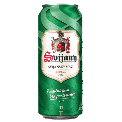 Obrázok SVIJANY 11% SVETLÉ PIVO 0,5L PLECH