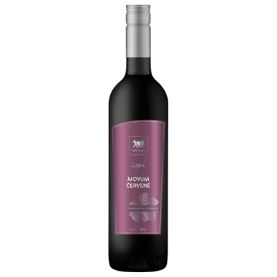 Obrázok MOVINO ZÁŽITOK MOVUM ČERVENÉ 0,75L