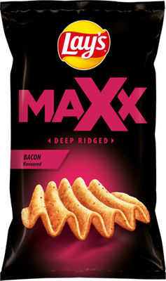 Obrázok LAYS MAX DEEP CUT BACON 120G