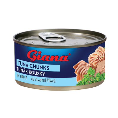 Obrázok GIANA TUNIAK KÚSKY VO VL.ŠŤAVE 170G