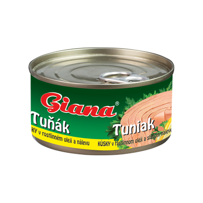 Obrázok GIANA TUNIAK KÚSKY V OLEJI 170G