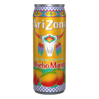 Obrázok ARIZONA MUCHO MANGO ĽADOVÝ ČAJ 0,5L CAN