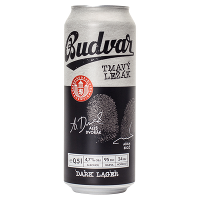 Obrázok BUDVAR TMAVÝ 11,9% 0,5L PLECH