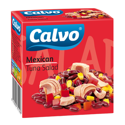 Obrázok CALVO TUNIAKOVÝ ŠALÁT MEXICKÝ 150G