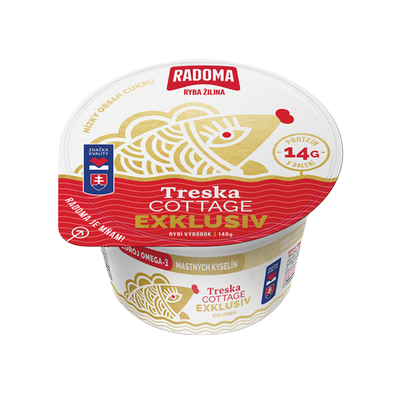 Obrázok TRESKA EXKLUSIV S COTTAGE 140G