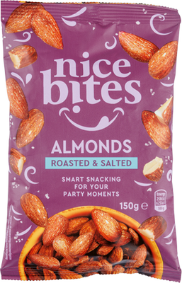 Obrázok NICE BITES MANDLE PRAŽ. SOLENÉ 150G