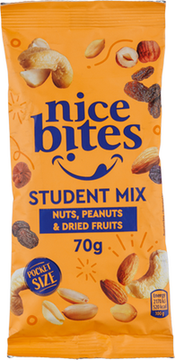 Obrázok NICE BITES TO GO ŠTUDENDSKÁ ZMES 70G