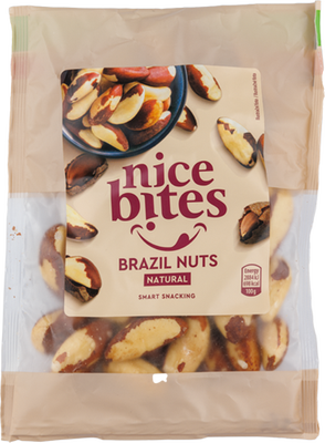 Obrázok NICE BITES JADRÁ BRAZÍLSKYCH ORECH. 150G