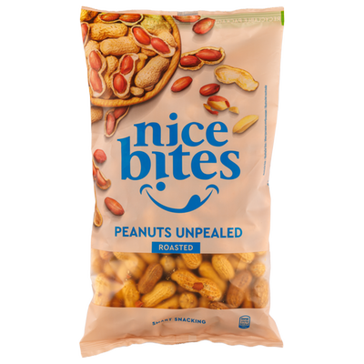 Obrázok NICE BITES ARAŠIDY PRAŽENÉ NELÚPANE 400G