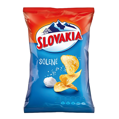 Obrázok SLOVAKIA CHIPS SOLENÉ 60G