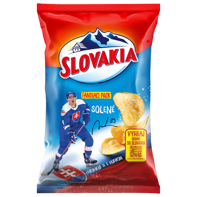 Obrázok SLOVAKIA CHIPS SOLENÉ 130G