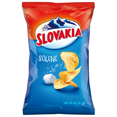 Obrázok SLOVAKIA CHIPS SOLENÉ 130G